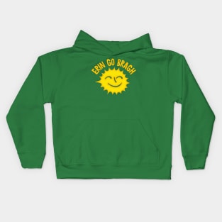 Erin Go Bragh / Irish Happy Sun Design Kids Hoodie